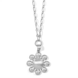 NEW BRIGHTON women's versailles montagne long necklace in silver